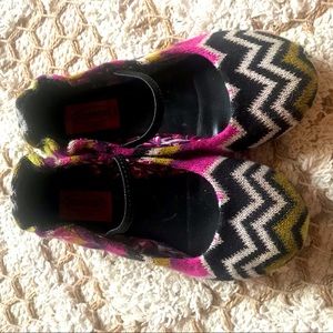 Missoni girls flat shoes‎ sz 8